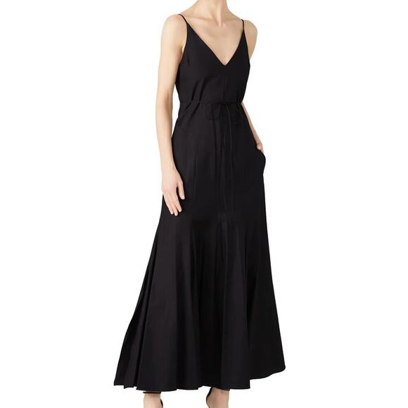 KHAITE Blair Tie Back Dress - Picture 2 of 6